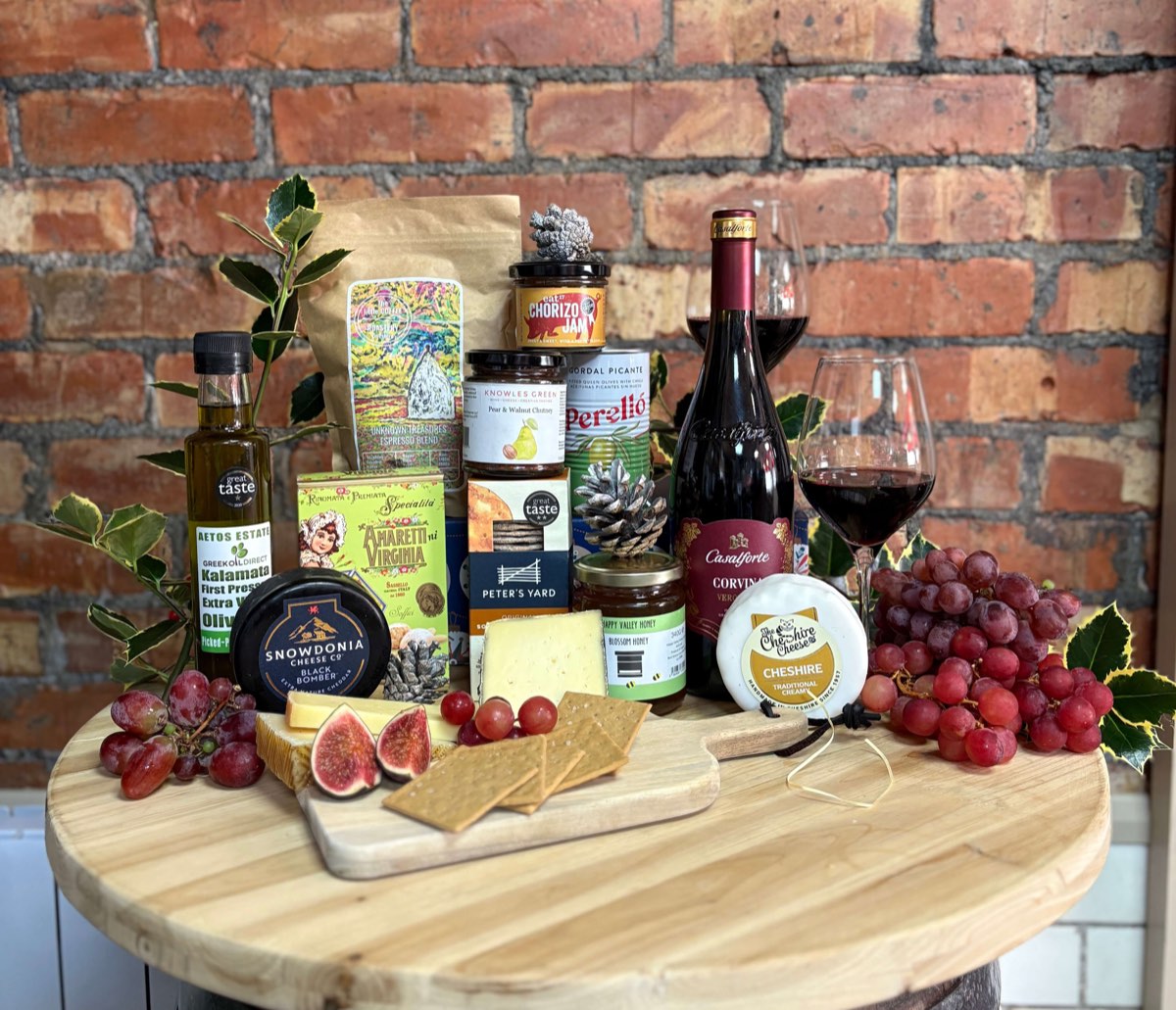 A Knowles Green Christmas hamper
