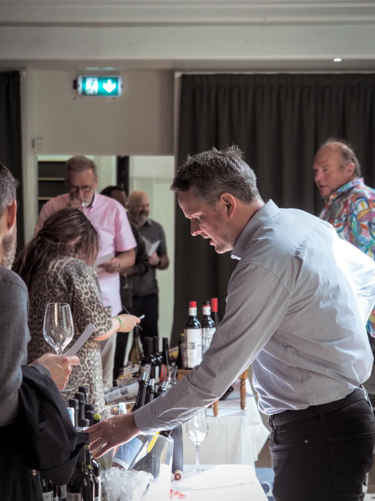 Guests enjoying the Bollington Wine Fair 2026