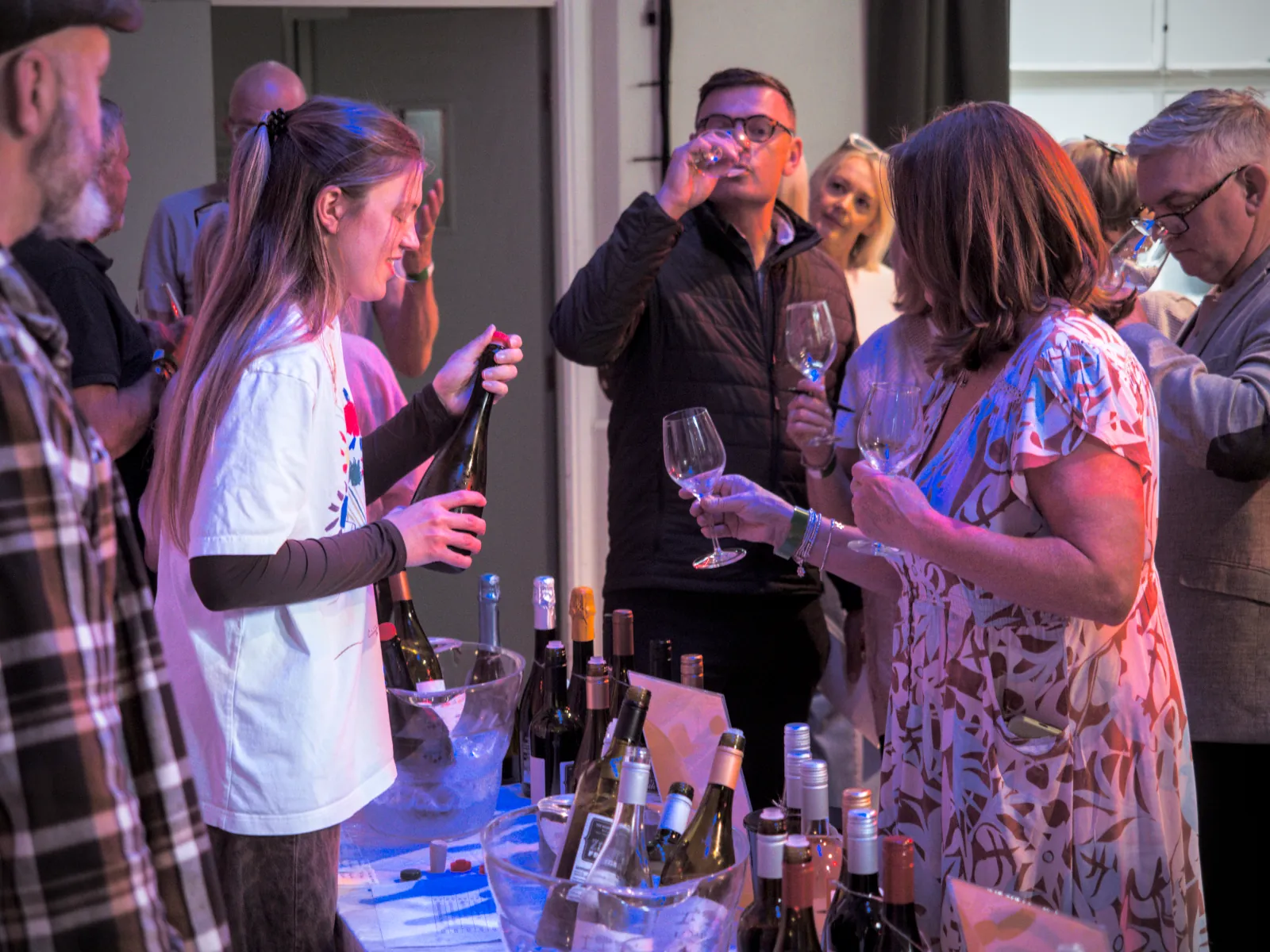 Guests at the Bollington Wine Fair 2026
