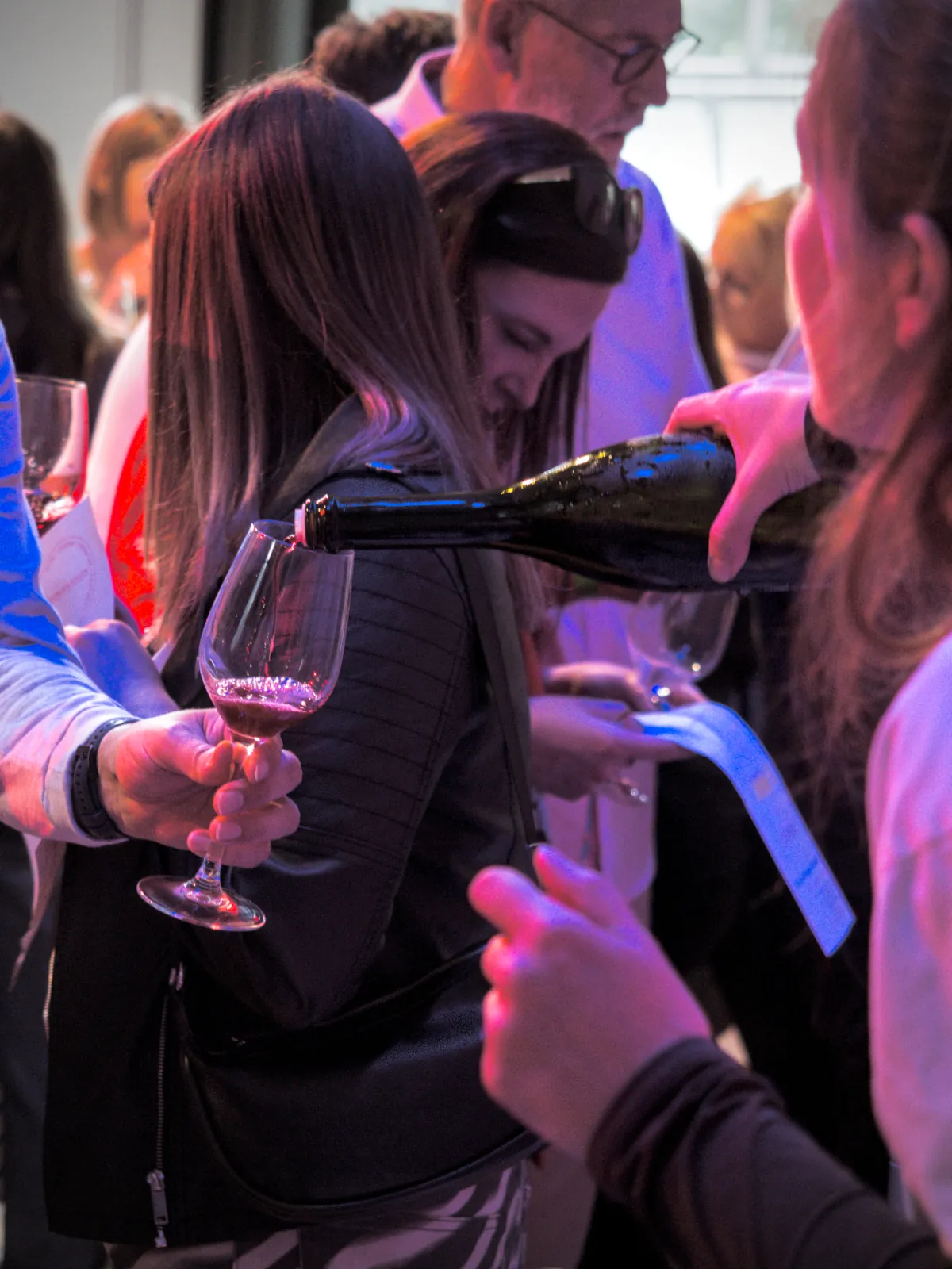 Guests enjoying the Bollington Wine Fair 2026