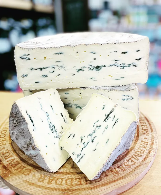 Blue cheese close-up